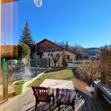 Maison + Jardin Vue Sur Les Montagnes Barcelonnette Ngoại thất bức ảnh
